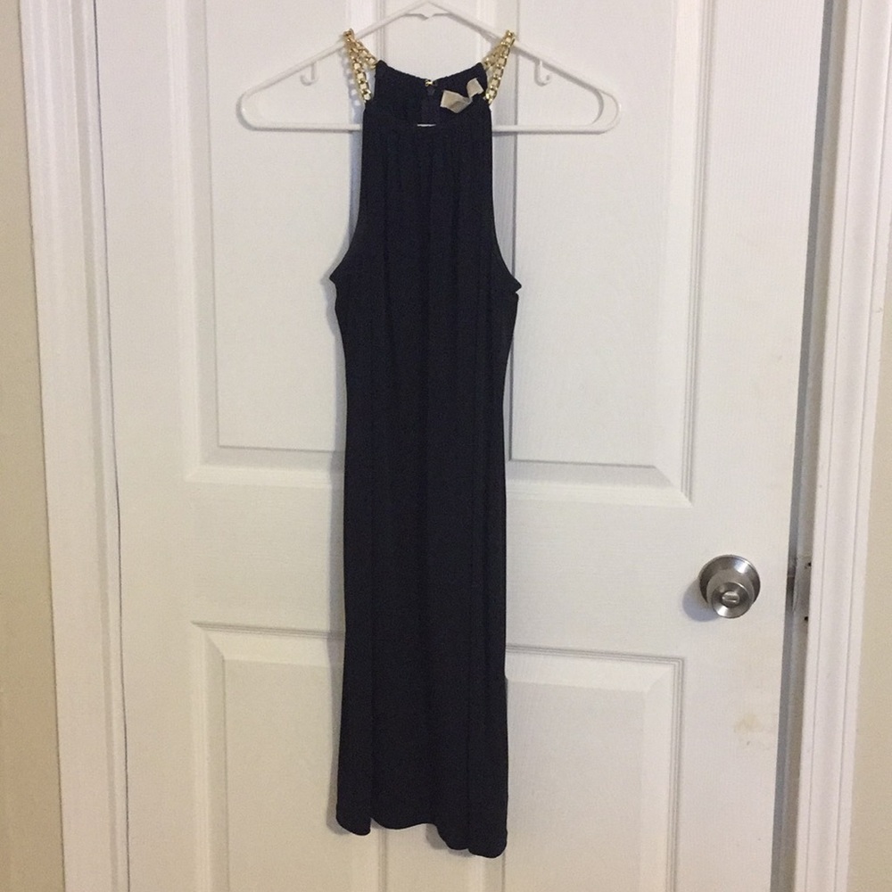 Michael Kors dress with gold accents